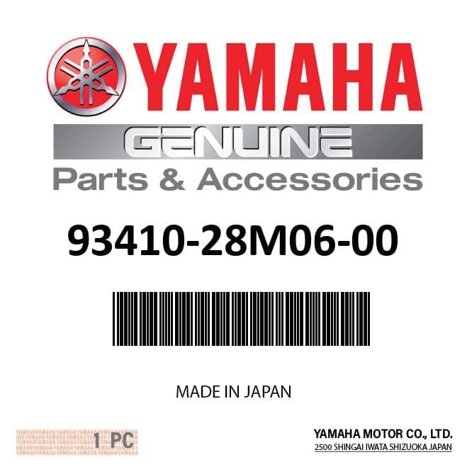 Yamaha - Circlip,s-type - 93410-28M06-00 — product photograph