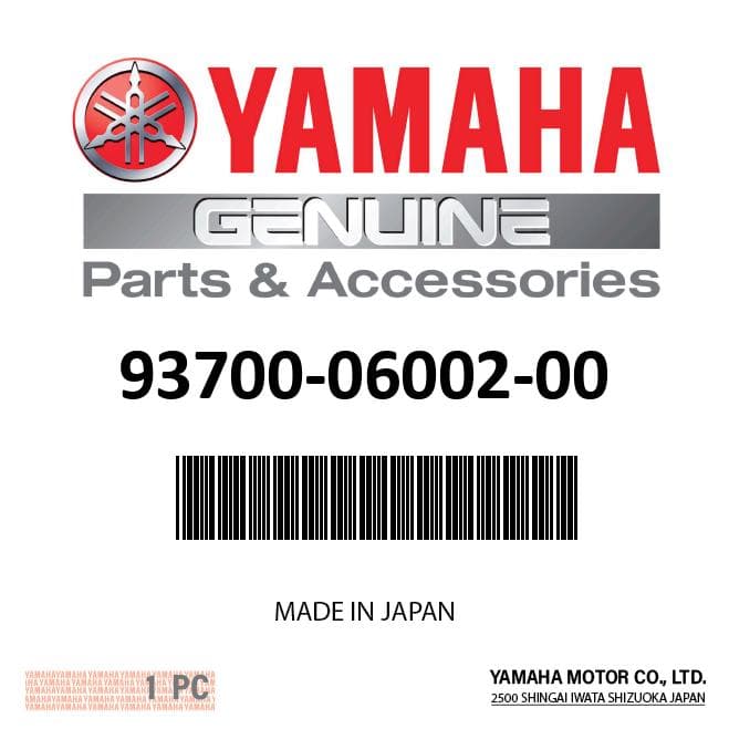 Yamaha - Nipple, grease - 93700-06002-00 — product photograph