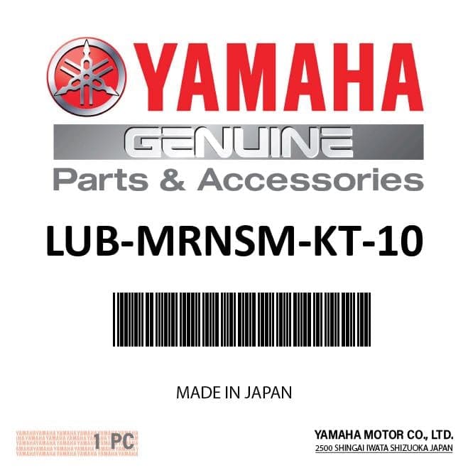 Yamaha - F30-f70 10w30 oil change kit - LUB-MRNSM-KT-10 — product photograph