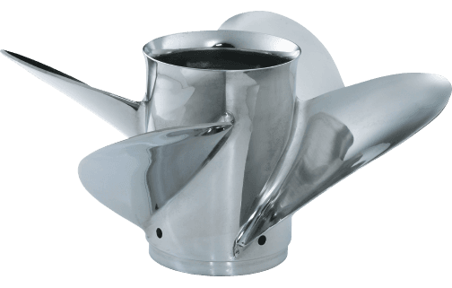 Yamaha - M/T Series Turbo Ultima 4 Propeller - 4 Blade - 14-1/4" x 13 - RH - MAR-14413-UR-E0 — product photograph
