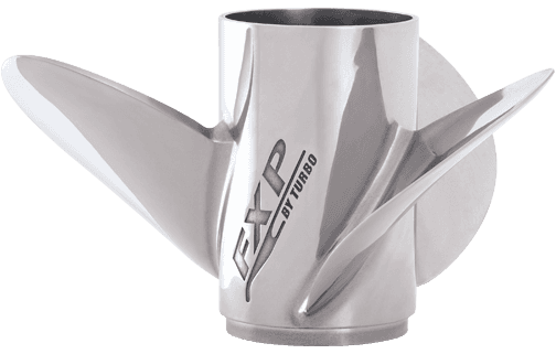 Yamaha - M/T Series Turbo FXP Propeller - 3 Blade - 14-3/4" x 26 Pitch - RH Rotation - MAR-14726-R1-00 — product photograph