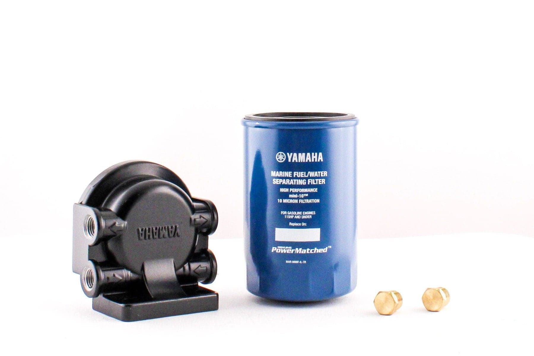Yamaha Mini 10 Fuel Water Separating Filter Assembly - With Housing - MAR-M10AS-00-00 - Supercedes MAR-MINIF-LT-AS — product photograph