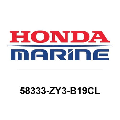 Honda 58333-ZY3-B19CL 3x15 1/4x19 SS (L) — product photograph