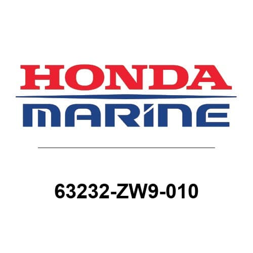 Honda Fastener Lever 63232-ZW9-010 — product photograph