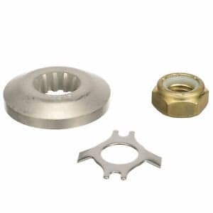 Mercury Quicksilver - Propeller Nut Kit - Fits Mercury/Mariner 30/40/50/60 HP & Force 40 50/70/75 HP - 11-31990Q02 — product photograph