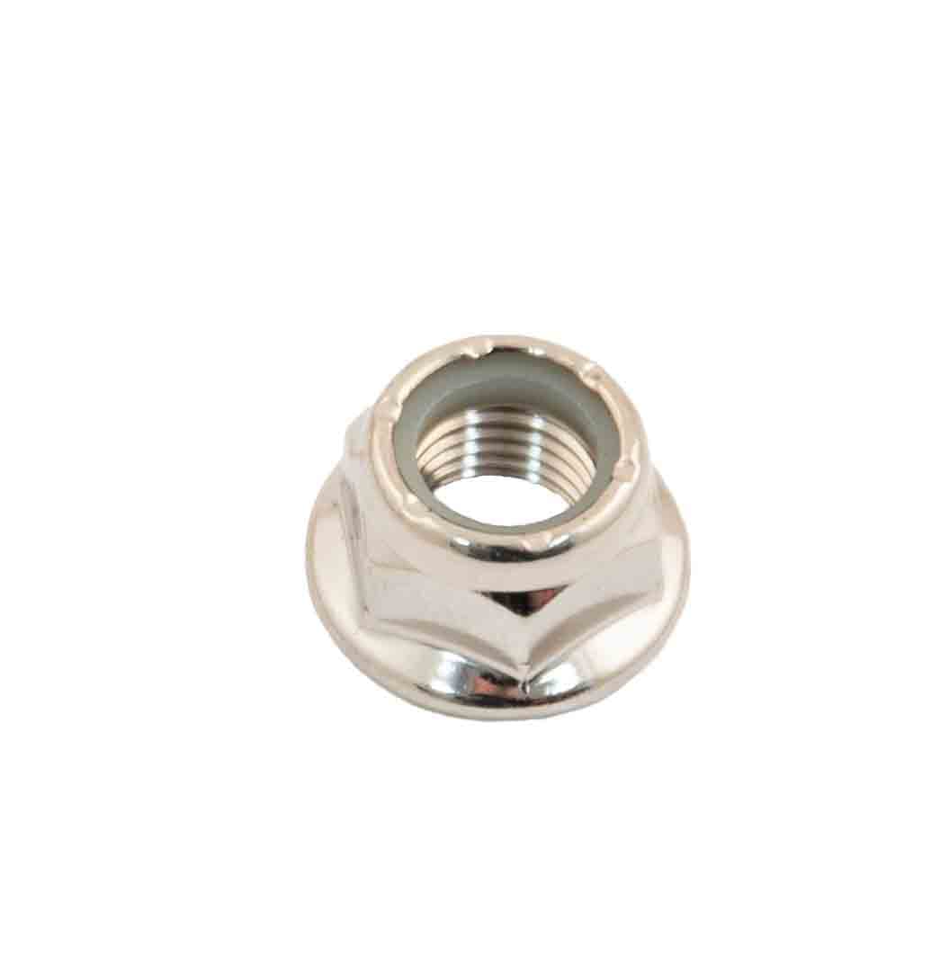 BRASS/NICKEL PLATED NUT (.437 - 20) - 11-859135 — product photograph