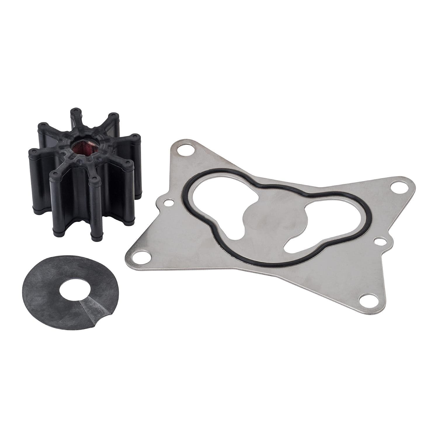 Mercury – Heavy Duty Sea Water Pump Impeller Repair Kit | MerCruiser 4.5L & 6.2L | Composite & Elastomer | 8M0137221 — product photograph