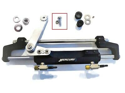 Mercury - Hydraulic Steering System & Tie Bar Kit - Cylinder - Hydraulic or Power Steering - Fits Verado 175-200, Power Steering /Hydraulic V6/1.5 Opti Max Hydraulic - - 898349A11 — product photograph