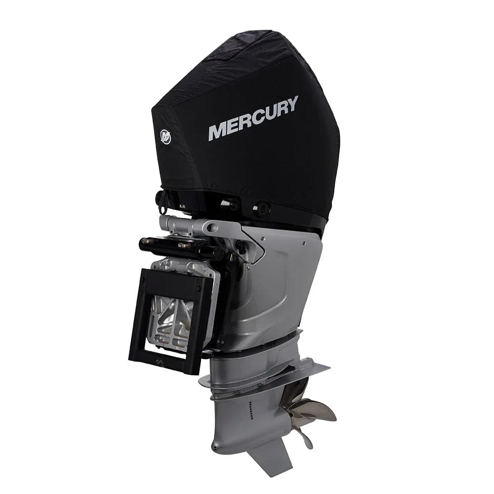 Mercury – Vented Splash Cover | Verado Series | Black Polysoft II Fabric | 8M0228522 — product photograph