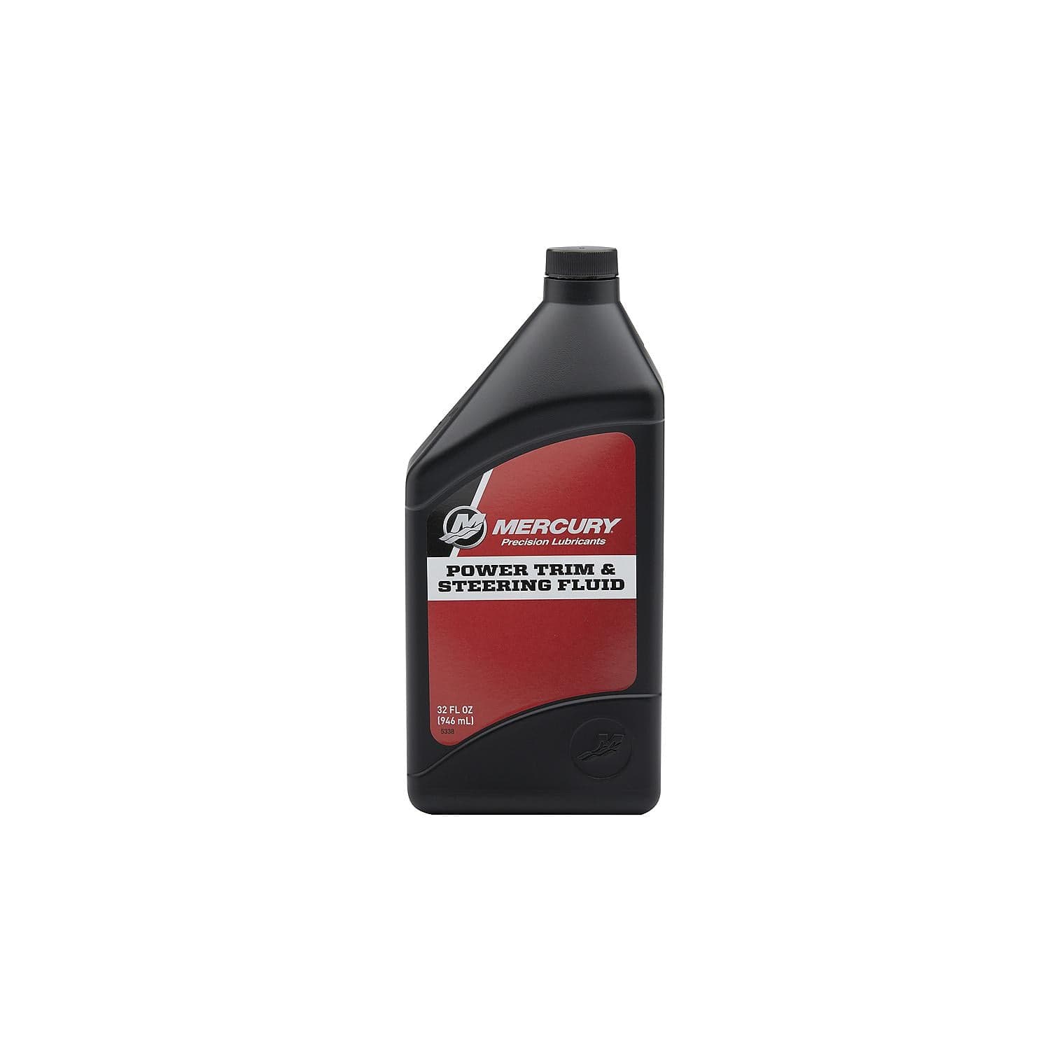 Mercury – Power Trim and Steering Fluid | Universal Marine Hydraulic Formula | 858075K01 — product photograph