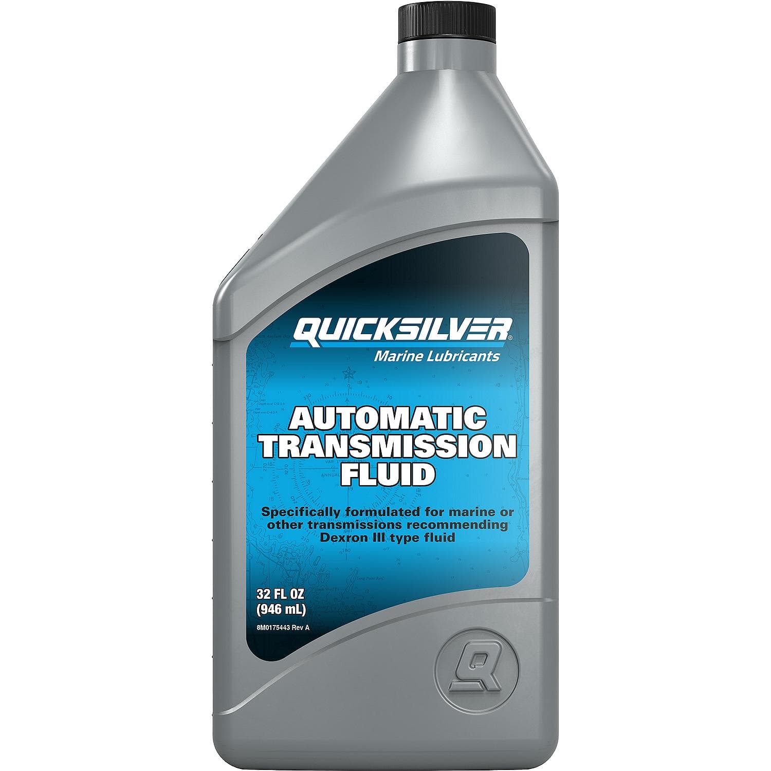 Mercury – Quicksilver 8M0175441 Automatic Transmission Fluid | Marine Transmission Series | Premium Fluid | 8M0175441 — product photograph