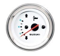 Suzuki - Trim Gauge - All DF 4-Stroke Models - White - 34800-93J13 — product photograph