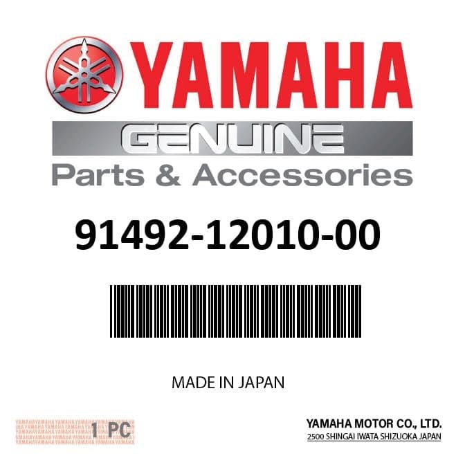 Yamaha - Pin, cotter - 91492-12010-00 — product photograph