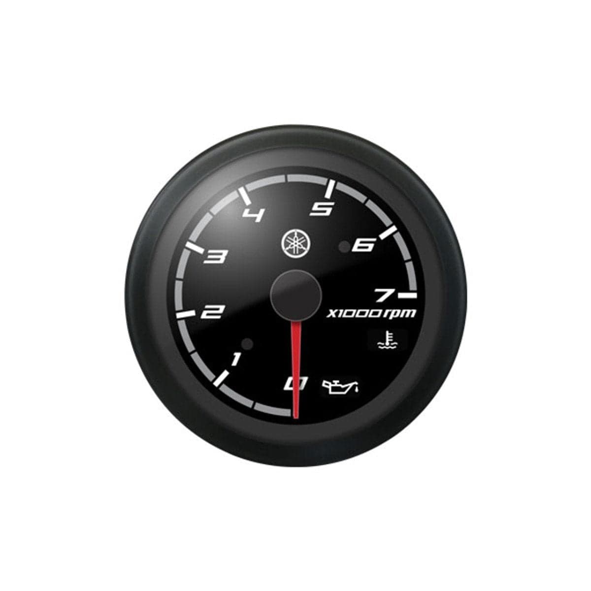 Yamaha - Tachometer Black Bezel Sport Black Face | N80-83540-30-00 — product photograph